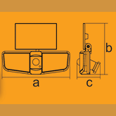 Firefly Solar Wall Lamps (Bellatrix)